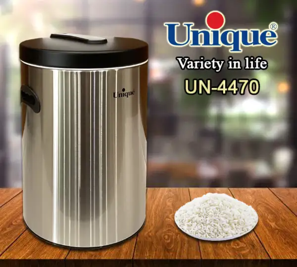سطل برنج بدون پیمانه استیل یونیک کد UN-4470