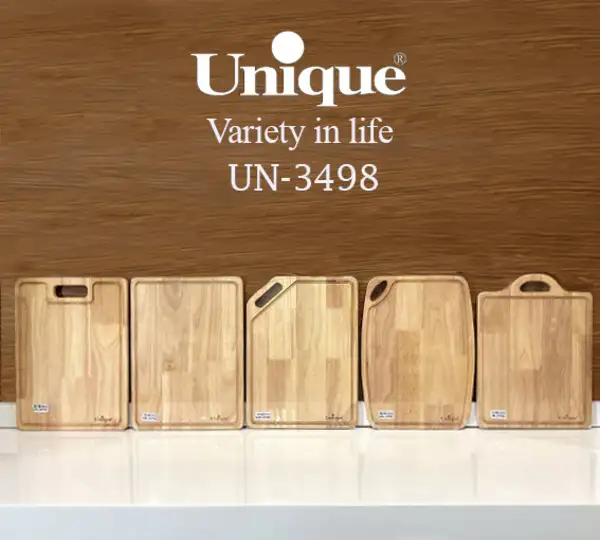 تخته برش چوبی یونیک کد UN-3498 (سایز بزرگ - ابعاد 29X39 سانتیمتر - ضخامت 18 میلیمتر)