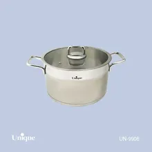 قابلمه استیل یونیک سایز 24 مدل فلت کد UN-9906 gallery0