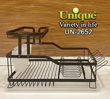 جاظرفی 1.5 طبقه آلومینیومی مشکی یونیک کد UN-2652 gallery1