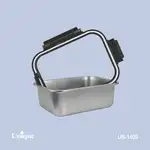 ظرف غذای 3 سایز استیل درب شیشه ای یونیک کد UN-1409 (خارجی با کیفیت عالی) thumb 3