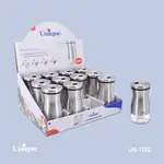 ادویه تک بلور درب استیل یونیک کد UN-1790 (دارای درب چرخشی چند حالته)(بسته 12عددی) thumb 1