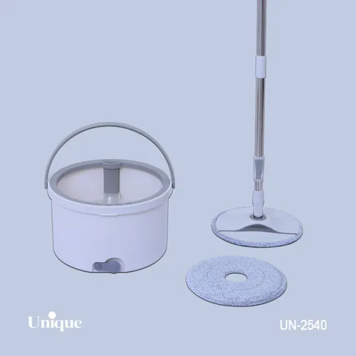 سطل و تی چرخشی یونیک کد UN-2540 (خارجی - مخزن مجزای آب تمیز و کثیف)