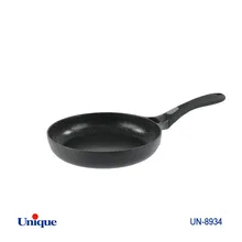 تابه یونیک مدل هلیوس تک دسته سایز 24 کد UN-8934 ( خارجی - بدنه آلومینیوم - داخل گرانیت) gallery0