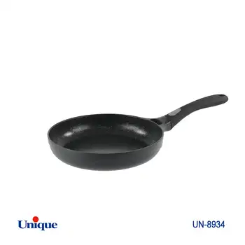 تابه یونیک مدل هلیوس تک دسته سایز 24 کد UN-8934 ( خارجی - بدنه آلومینیوم - داخل گرانیت)
