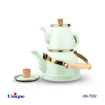 کتری قوری لعابی یونیک کد UN-7502 ( ساخت چین - 2.5 لیتری - لوله ای) thumb 2